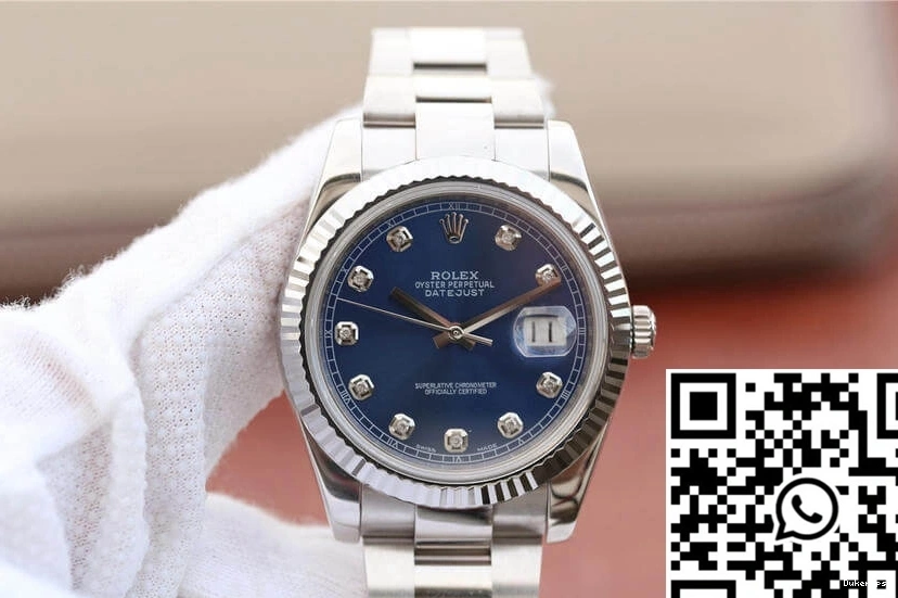 M126334-0015 Datejust EW Dial Factory Blue Rolex 0326